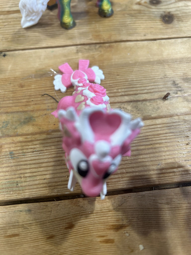 Valentine’s Day Articulated Heart Dragon