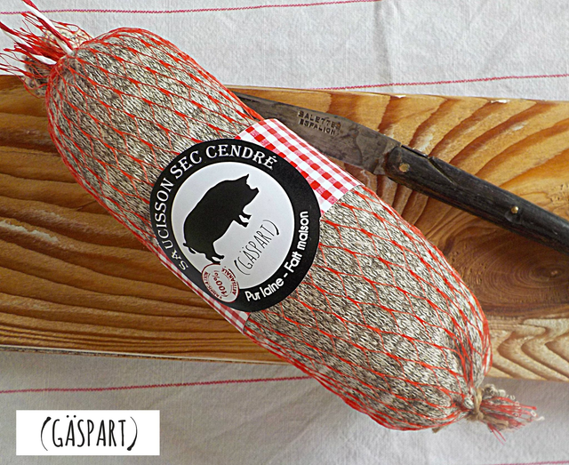 91-Saucisson sec cendré