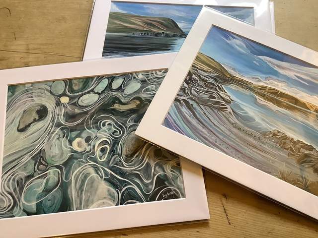 LBPM Lucy Burden Medium Print, Giclee, Mounted - price is per print