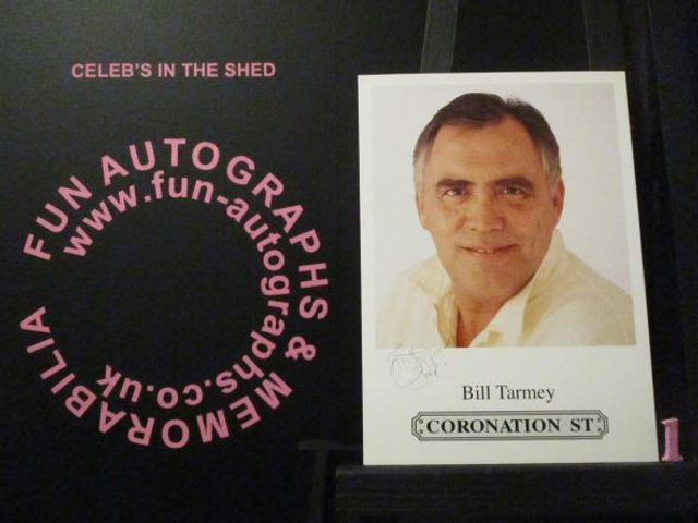 Bill Tarmey (Jack Duckworth) Original Coronation Street Pre-Print Cast Card (1)