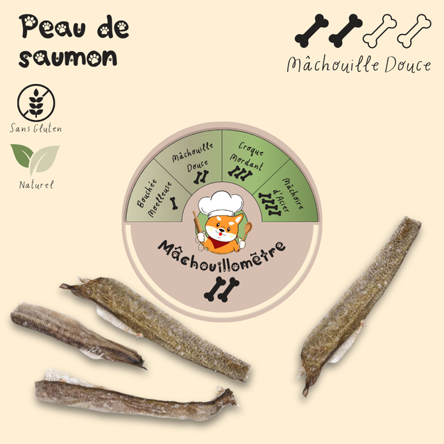 Peau de saumon