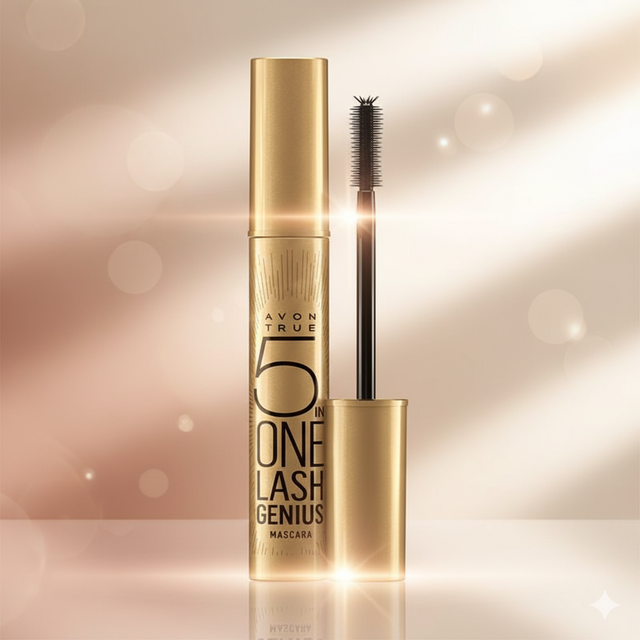 Mascara 5 en 1 Lash genius (Avon)