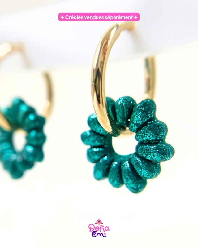 Pampilles "Doña" - Vert luxuriant