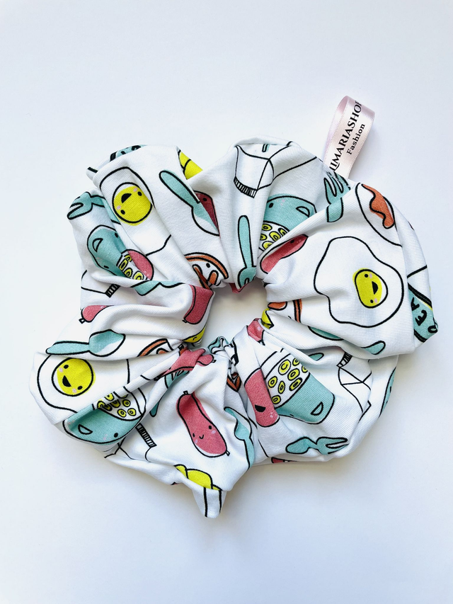 Frühstück Scrunchie