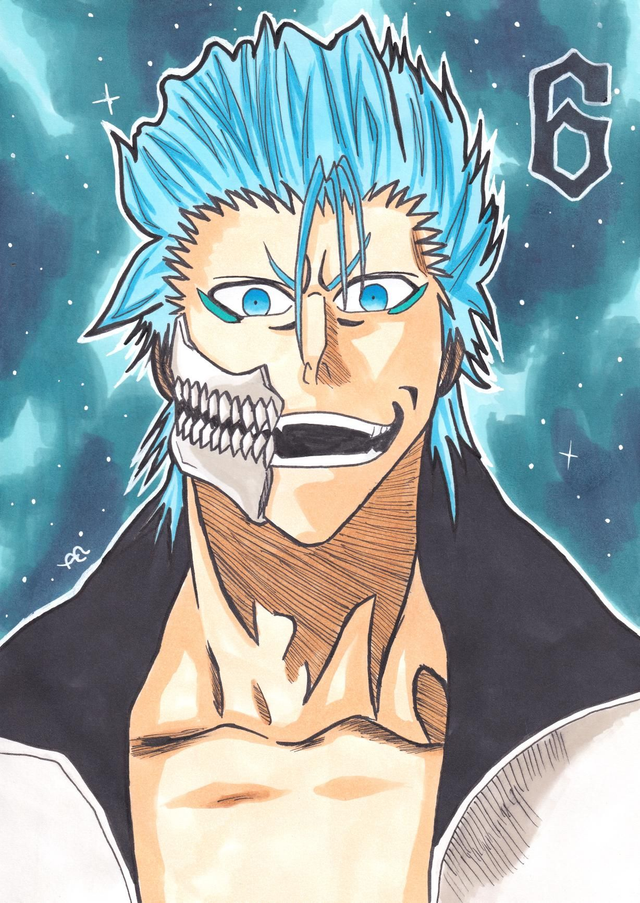 Print Bleach - Grimmjow