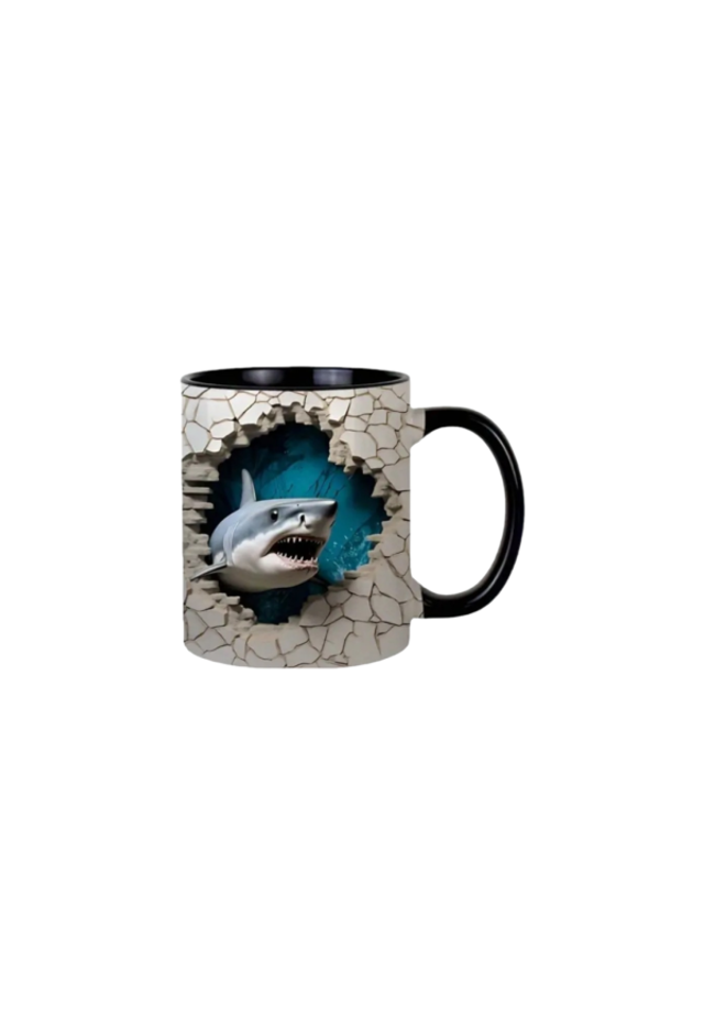 3D Tasse Shark