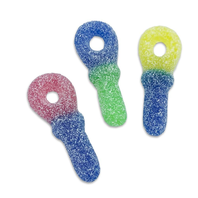 Tongue Painting Fizzy Dummies (Vegan)
