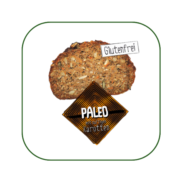 SmartBread Paleo Karotte Brot, glutenfrei, 390g