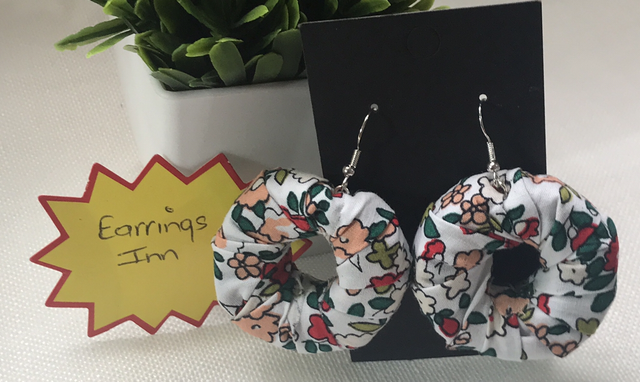 Mixed Dangling Fabric Earrings-MFE18