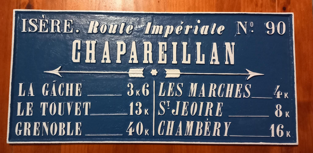 Chapareillan Isère Route Impériale 90