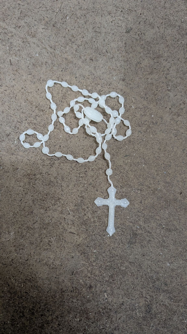 Chapelet en plastique