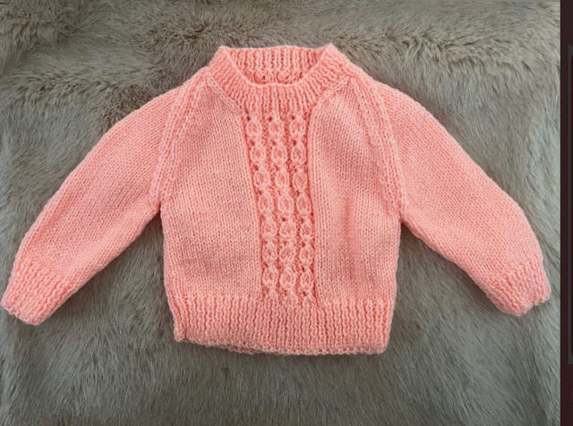 Glitter pink jumper 