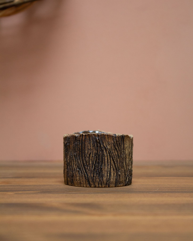 Mini Tree Stump Pot