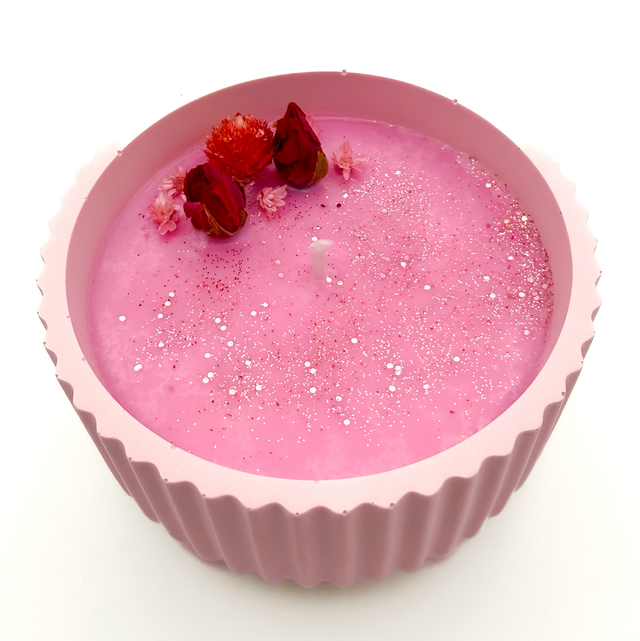 Bougie artisanale parfumée - « Aurore »