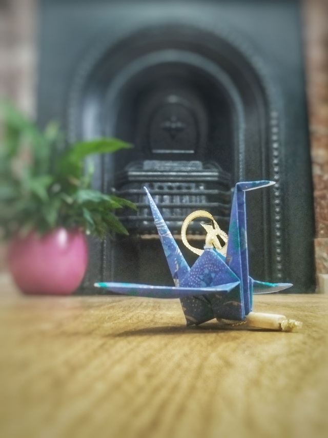 Suspension Origami - Grue de la Paix 