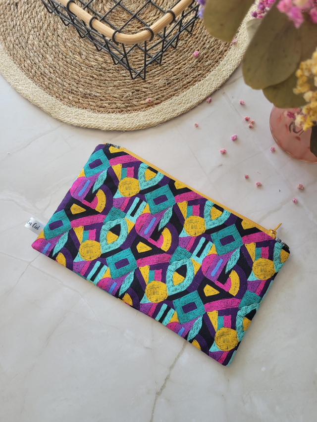 Pochette zippée africa