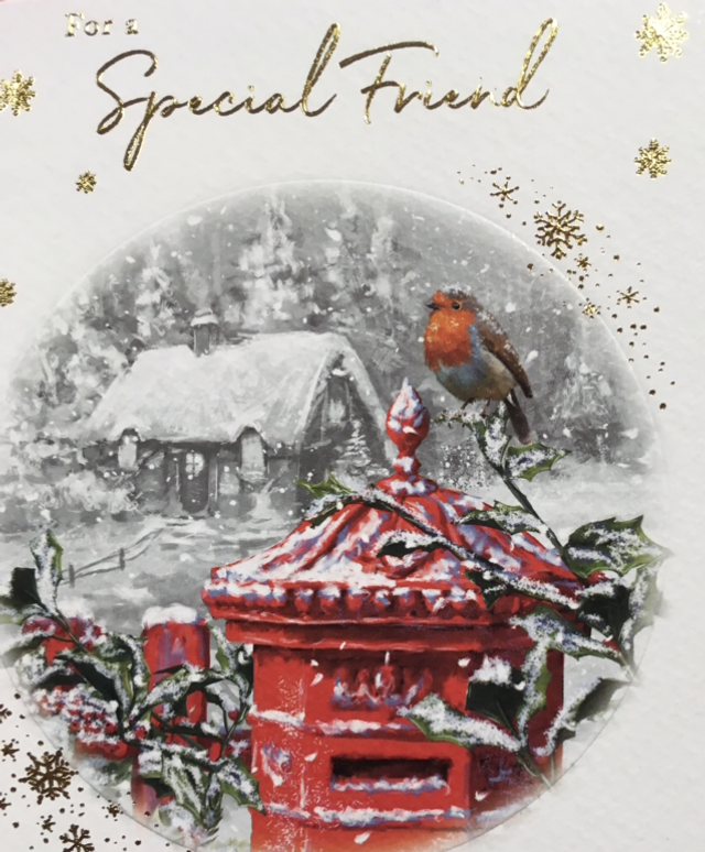 Christmas Friend (Post Box Robin) NQ