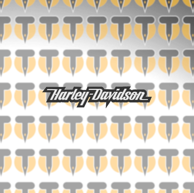 Patch Harley Davidson Stilizzata - Piccola
