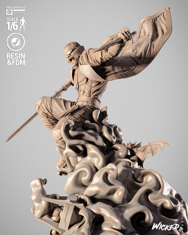 STATUE BLADE série comics