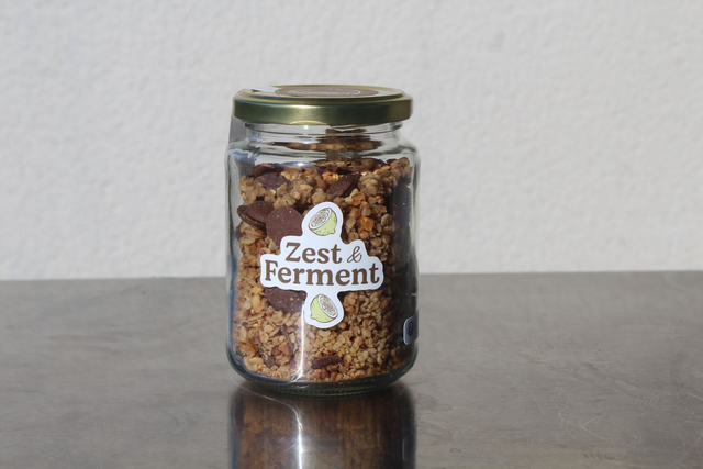 Granola maison - Cacahuète, Avoine, Miel ,Érable &amp; chocolat (40%)