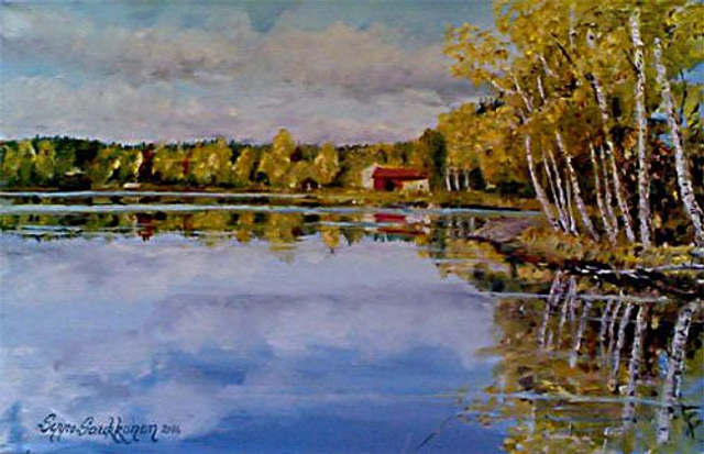 Hirvilampi 2. (40x60 cm)