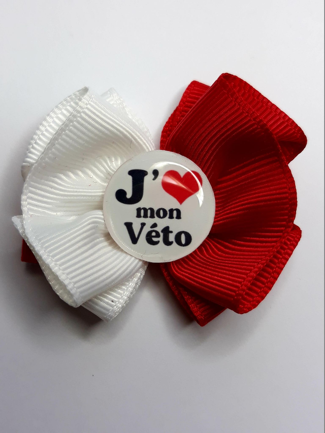 NOEUD POUR CHIEN corolle-J&#039;aime mon véto