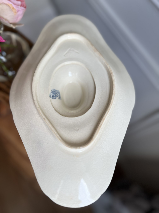 OISEAUX - Saucière aux Oiseaux de la manufacture de Gien - Terre de Fer