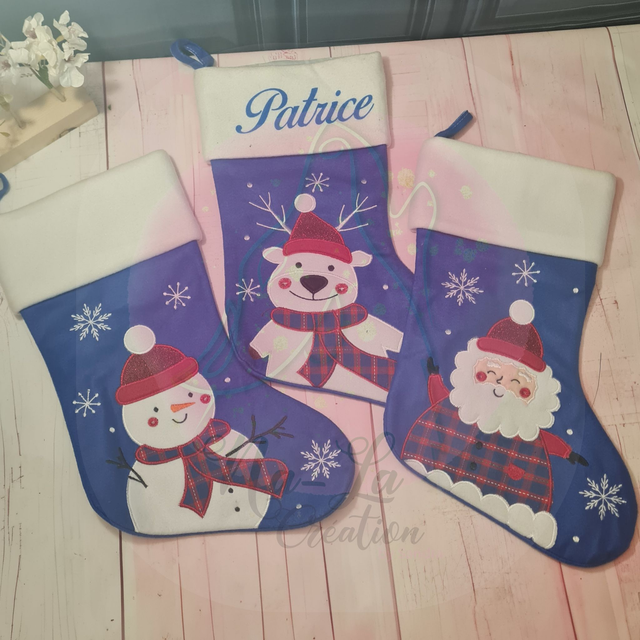 Chaussette/ Botte de Noël ✨ Collection Blue unique, comme vous 