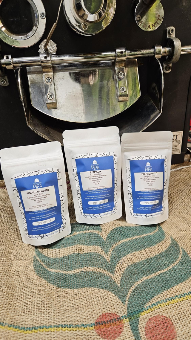 Pikku-Pispala, kolmen kahvin maistelupakkaus