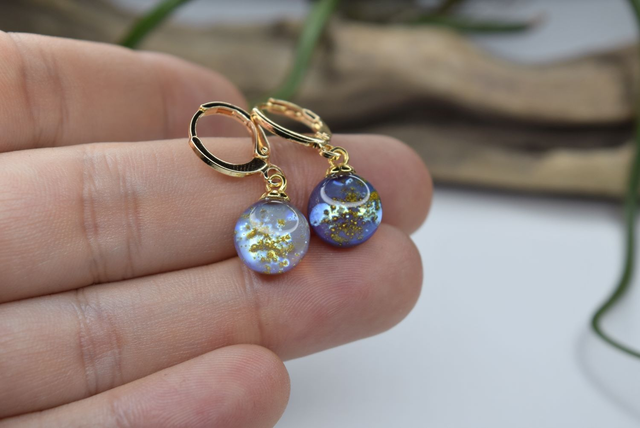 CRÉOLES VOIE LACTÉE ROSE MONTURE OR (CPA9)