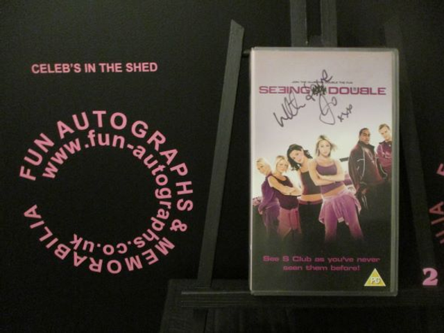 Jo O'Meara - 'S Club: Seeing Double' Authentic Autographed Video Cover (2)
