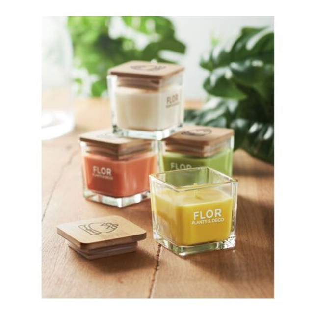 Squared fragranced candle 50gr