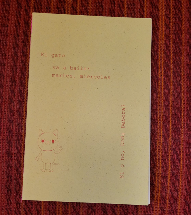 El gato va a bailar martes, miércoles - Carla Jamatte