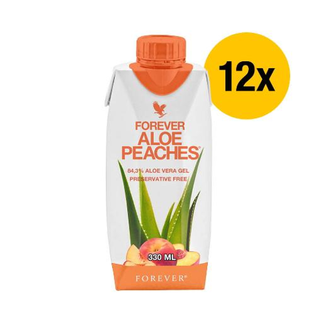 Forever - Aloe Peaches - 12x330ml