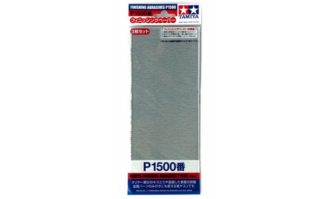 abrasif P1500 tamiya 87059