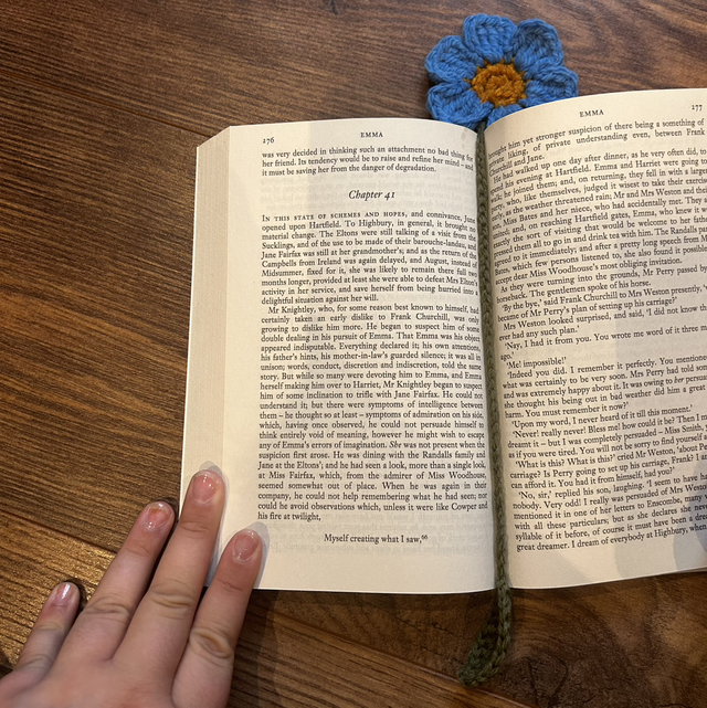 Flower Bookmark