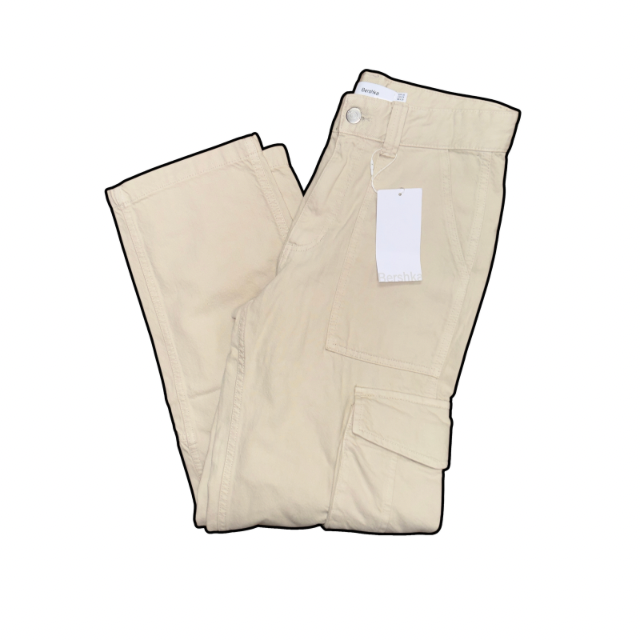 Bershka Cargo Trousers - W28/L30