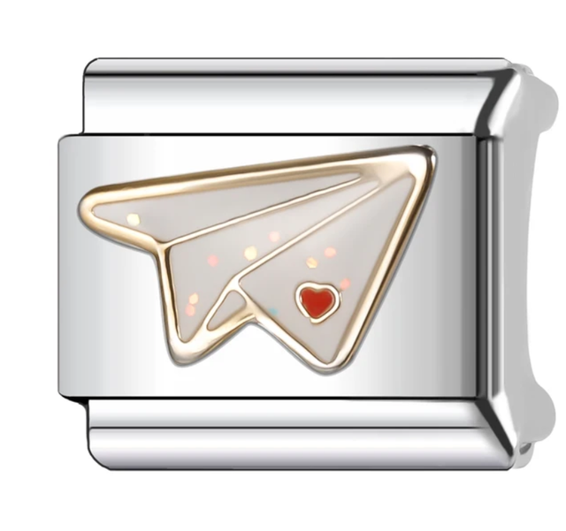 Charm Avión de papel 