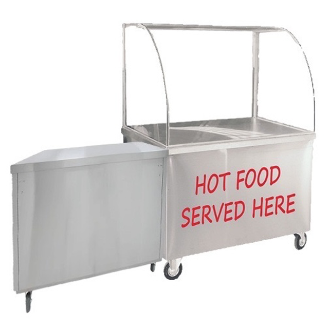 Hot Food Unit + Side (1.5m x 2.7m)