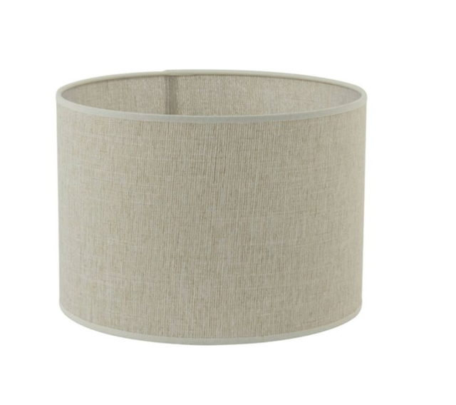 BRESKA cylinder lamp shade - pearl white