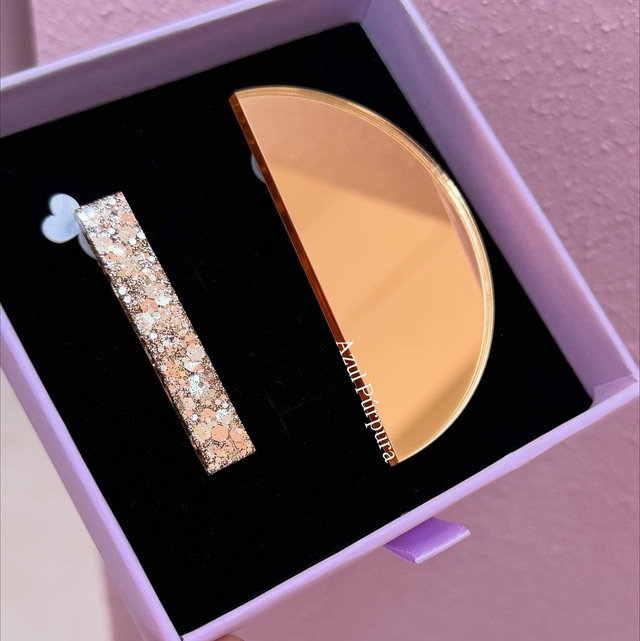 Brincos Assimétricos Luxo em dourado