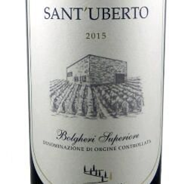 2016 SANT´UBERTO, Bolgheri Supeiore DOC