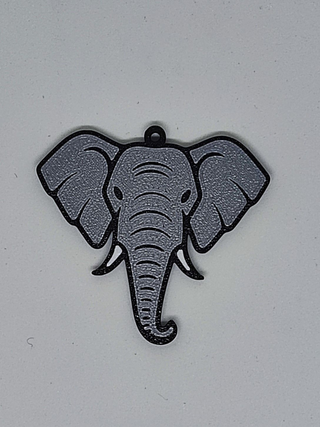 Porte-clé “Éléphant” – Force et élégance à vos côtés