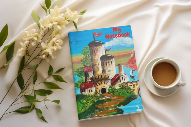 Canal Art Lined Notebook