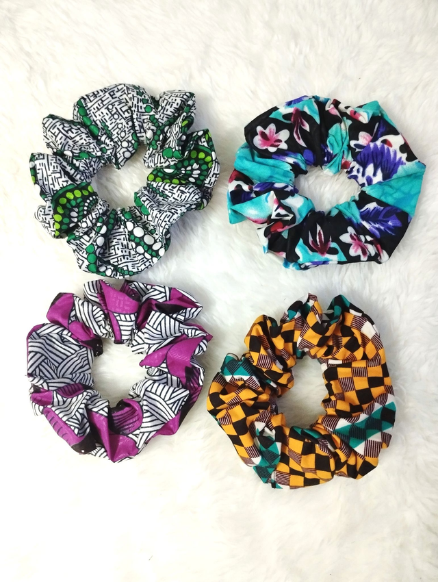 Jumbo scrunchie set