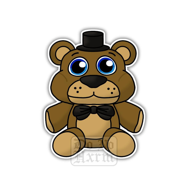 Freddy Plushie Sticker