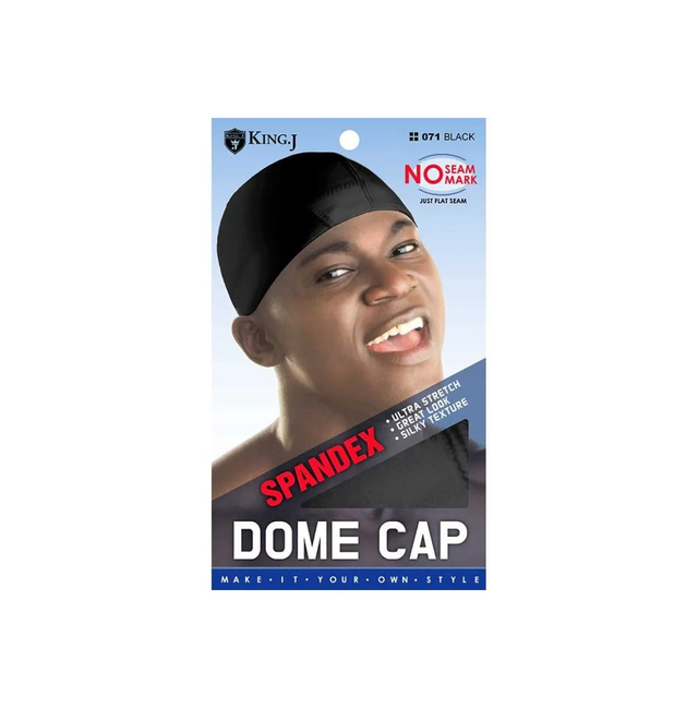 Spandex Dome-Cap - Black
