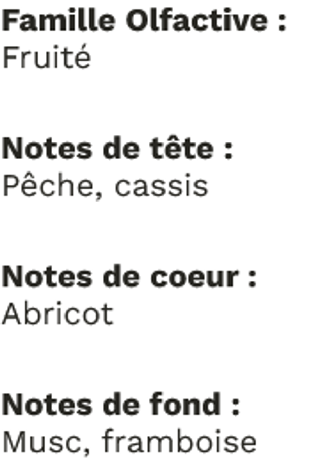 Fondant parfumé " Nectar d'abricot "