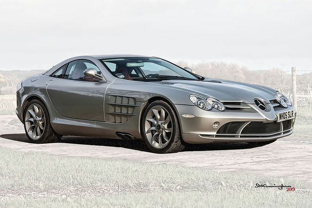 C190112 Mercedes SLR McLaren #WH05SLR 2005