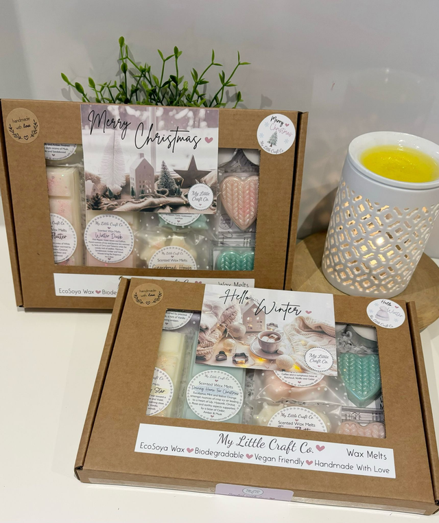 Christmas Gift Box of Highly Scented Wax Melts